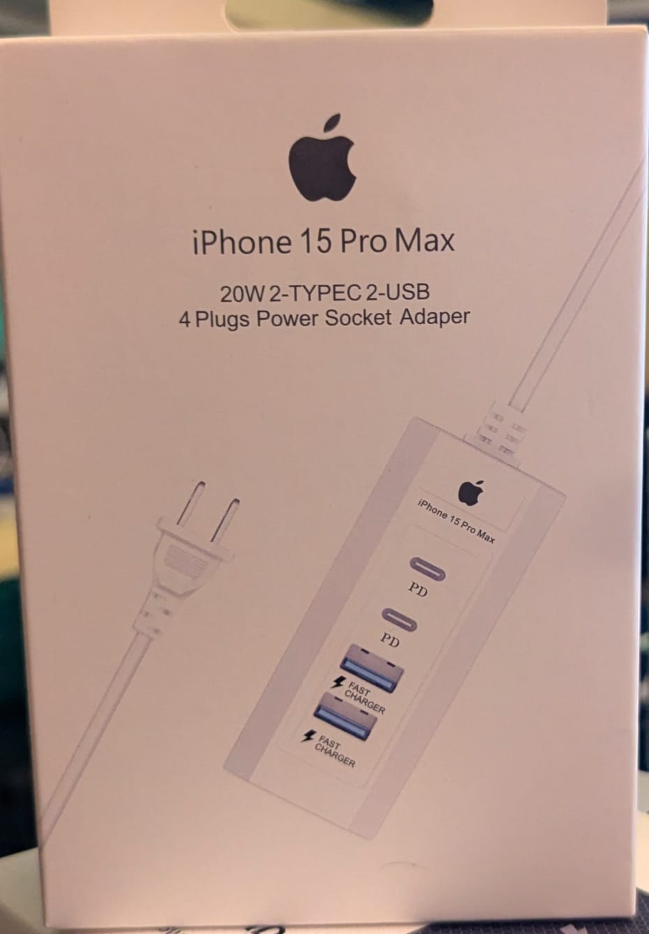 iPhone 15 Pro Max 20W 2-TYPEC 2-USB